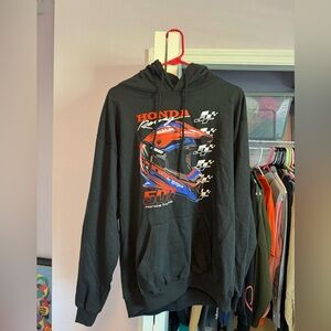 Honda Racing JT Sports 500 Honda Racing Men’s Lg Black Sweatshirt. NWOT
